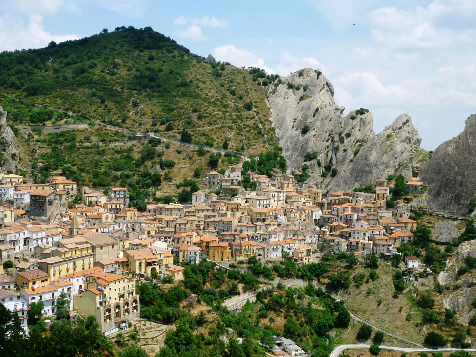 Il Volo dell'Angelo, nelle Dolomiti Lucane, Castelmezzano (Basilicata)